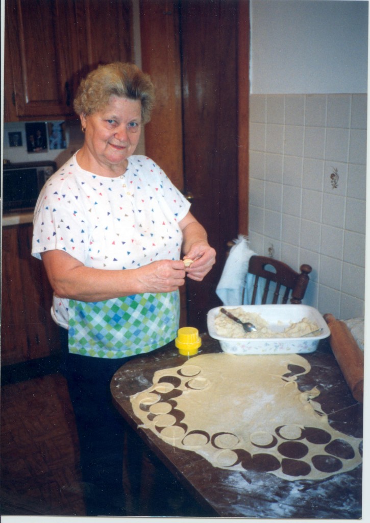 Baba Making Varenyky 1992